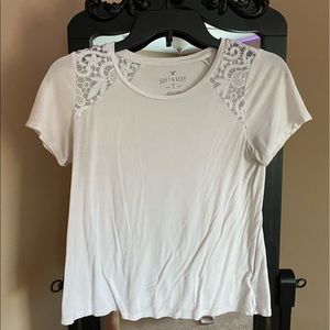 Soft and Sexy ae white tshirt